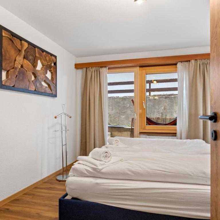 Centre de Saas-Fee - 2 chambres - balcon & patio - Apartment mit 2 Schlafzimmern - 33