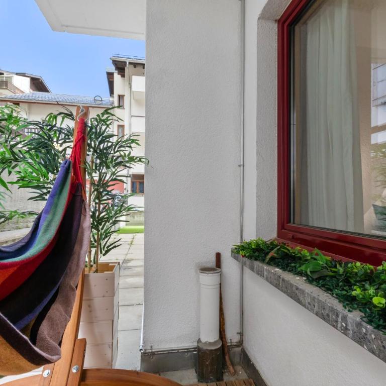 Centre de Saas-Fee - 2 chambres - balcon & patio - Apartment mit 2 Schlafzimmern - 8
