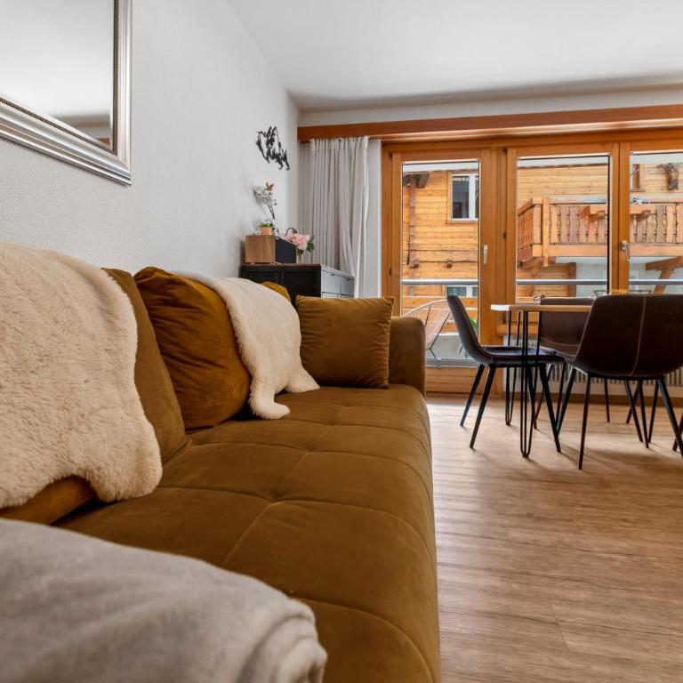 Centre de Saas-Fee - 2 chambres - balcon & patio - Apartment mit 2 Schlafzimmern - 10