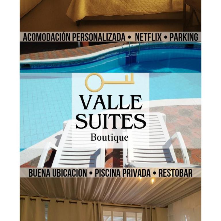 Valle Suites, la Mejor Ubicación - Habitación con cama extragrande y vistas a la piscina - 1