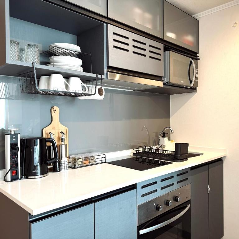 Apartamento Ñuñoa, Gran terraza, Calefacción, Wifi, Tv - Apartamento de 1 dormitorio - 28