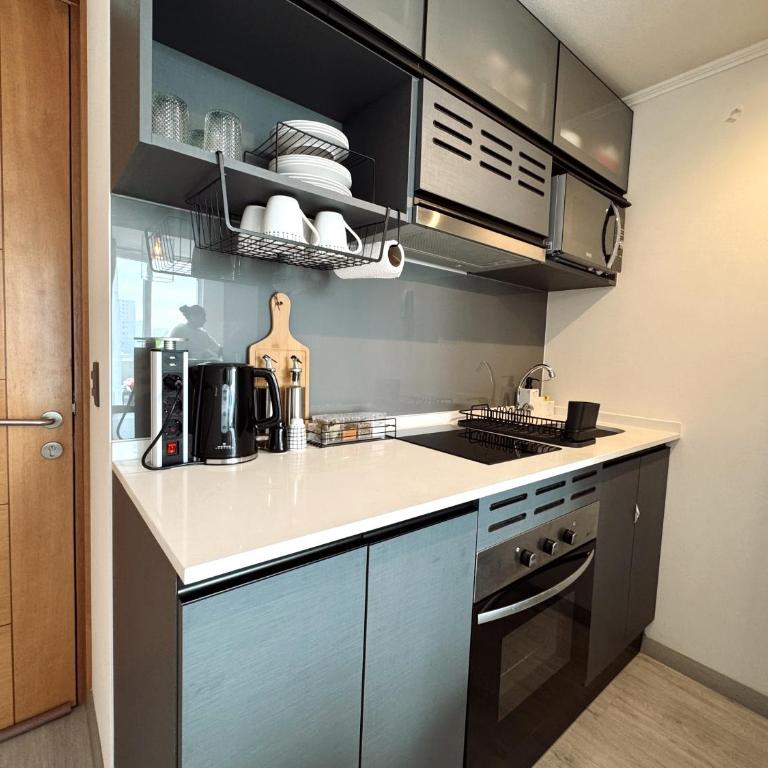 Apartamento Ñuñoa, Gran terraza, Calefacción, Wifi, Tv - Apartamento de 1 dormitorio - 29