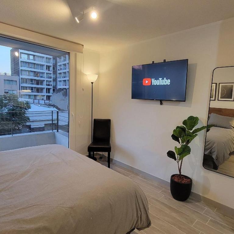 Rbk° Acogedor studio a pasos del Club Hípico - One-Bedroom Apartment - 18