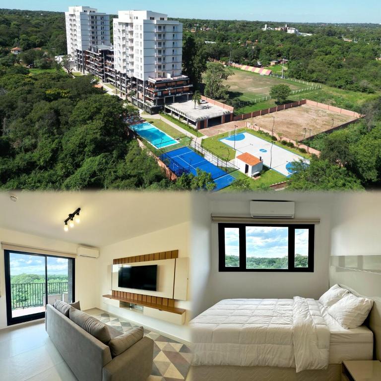 Apartamento en Luque cerca de Asunción 310 - One-Bedroom Apartment - 25
