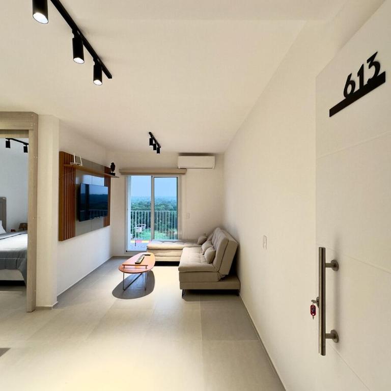 Apartamento en Luque cerca de Asunción 613 - One-Bedroom Apartment - 69