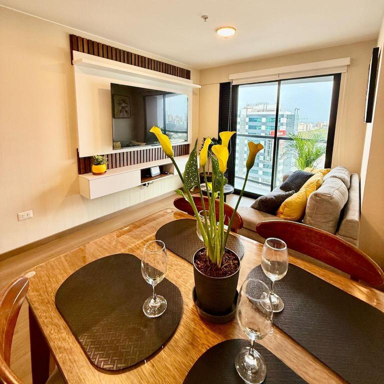 Tu refugio en Lima, moderno y céntrico - One-Bedroom Apartment - 1