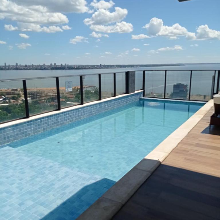 Departameto con piscina en Encarnación - Apartamento de 1 dormitorio - 10