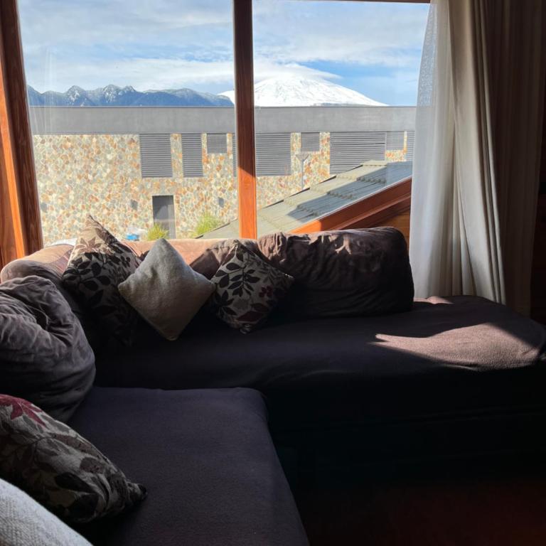 Cabañas Los Tilos Pucón - Apartamento de 2 dormitorios con vistas a la montaña - 1