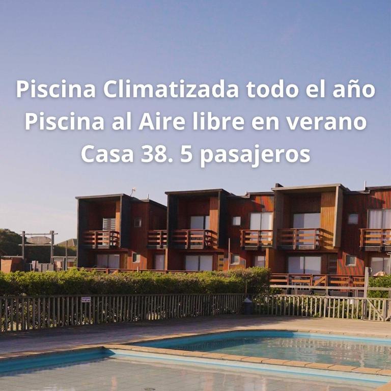 Casa 38 en Condominio Piscina climatizada 5 pax - Two-Bedroom House - 1