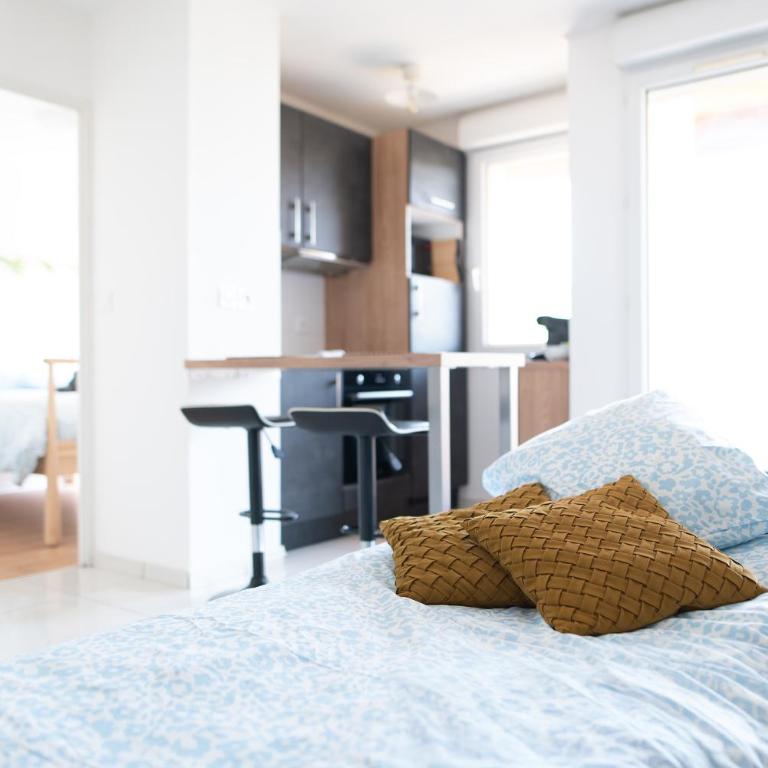 T2 balcon avec parking sécurisé et gratuit - Apartment mit 1 Schlafzimmer - 8
