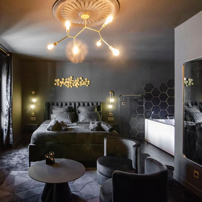 Suite Balneo Hammam Noire et Or - Apartamento de 1 dormitorio - 1
