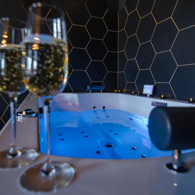 Suite Balneo Hammam Noire et Or - Apartamento de 1 dormitorio - 13