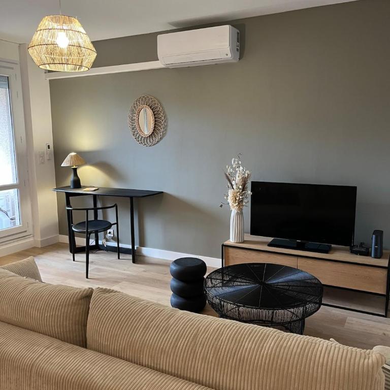 Appartement aux Minimes - 1 chambre - climatisé - Appartamento con 2 Camere da Letto - 11