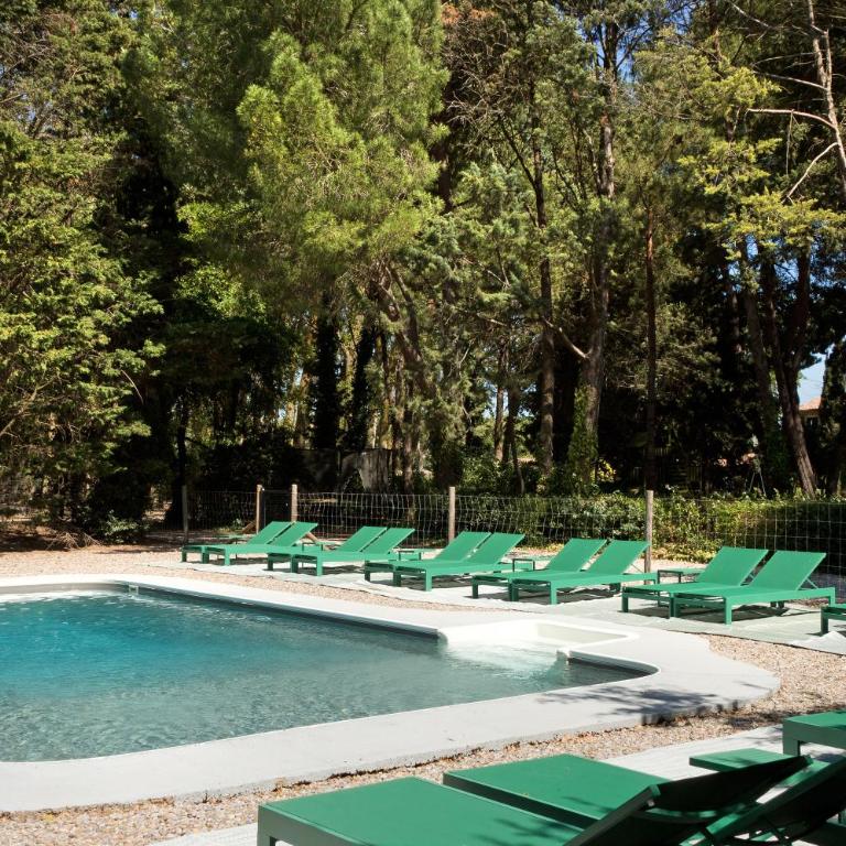 Domaine de la JASSO, Demeure de grand luxe au pied de la Cité de Carcassonne, piscines et parc animalier - Ferienhaus - 60