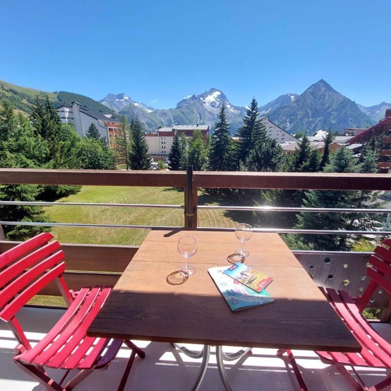 Studio 4 pers, au pied des pistes avec balcon - FR-1-516-81 - Estudio - 11
