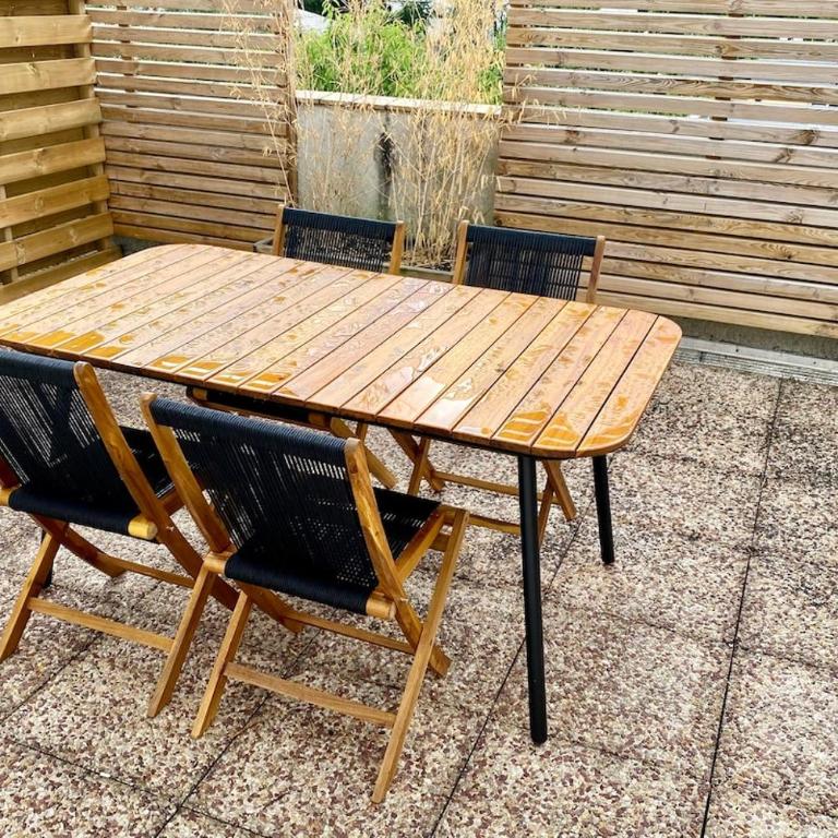 Beautiful T2 Tastefully Renovated Terrace - Madeleine - Appartement 1 Chambre - 6