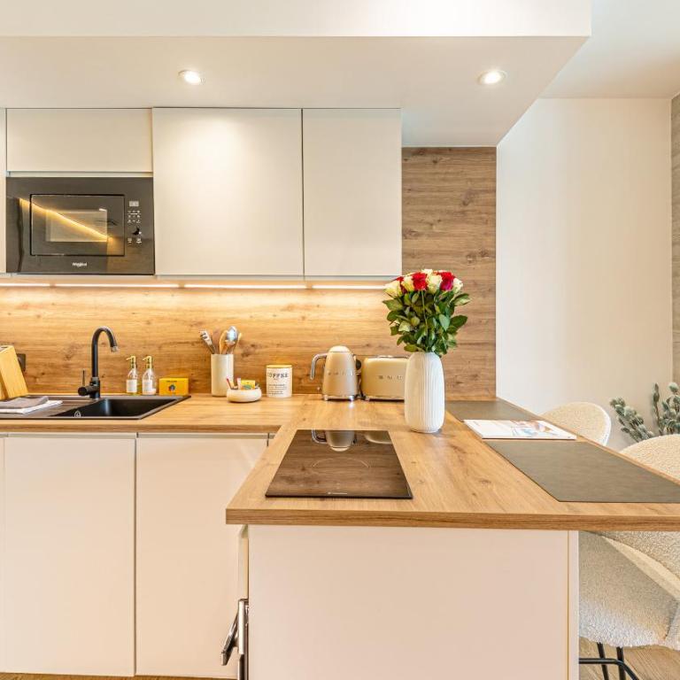 Le Rivage Alpin, Balnéothérapie, Vue lac - Apartment mit 1 Schlafzimmer - 10