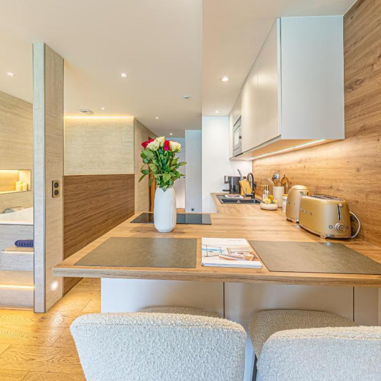 Le Rivage Alpin, Balnéothérapie, Vue lac - Apartment mit 1 Schlafzimmer - 26