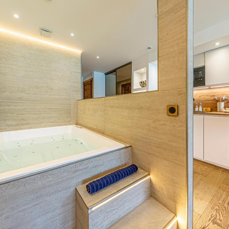 Le Rivage Alpin, Balnéothérapie, Vue lac - Apartment mit 1 Schlafzimmer - 4