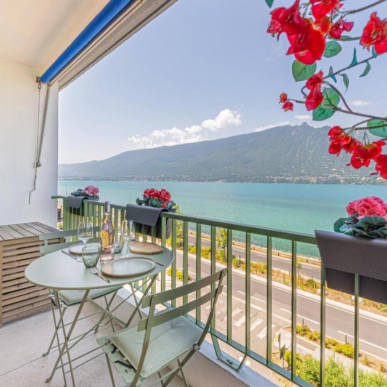 Le Rivage Alpin, Balnéothérapie, Vue lac - Apartment mit 1 Schlafzimmer - 12