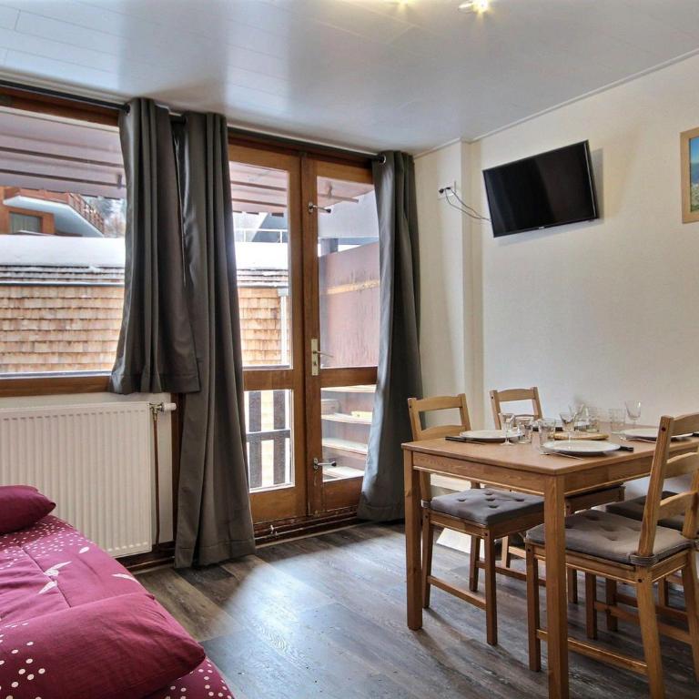 Studio cabine rénové, proche pistes, 4 pers, sans ascenseur - FR-1-455-91 - Monolocale - 9