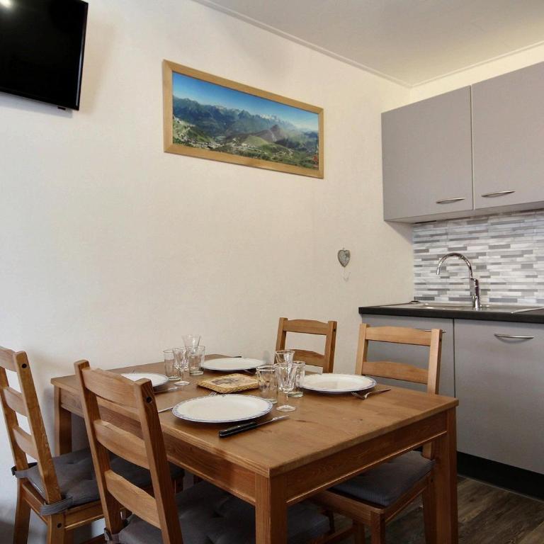 Studio cabine rénové, proche pistes, 4 pers, sans ascenseur - FR-1-455-91 - Monolocale - 12
