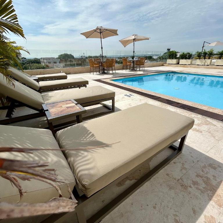 Suite Frente al Mar en Cartagena 1404 - Apartment - 17