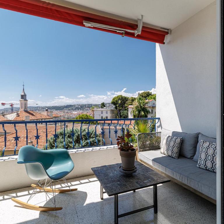 Quiet & Open View - 1 Bdr Large Terrace - Appartement 1 Chambre avec Balcon et Vue sur la Ville - 10