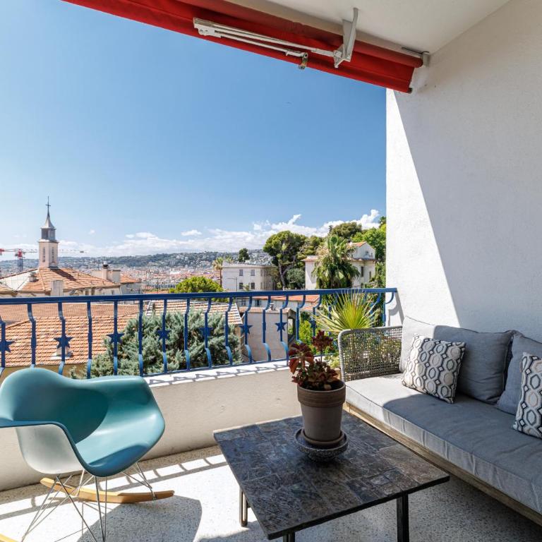 Quiet & Open View - 1 Bdr Large Terrace - Appartement 1 Chambre avec Balcon et Vue sur la Ville - 36