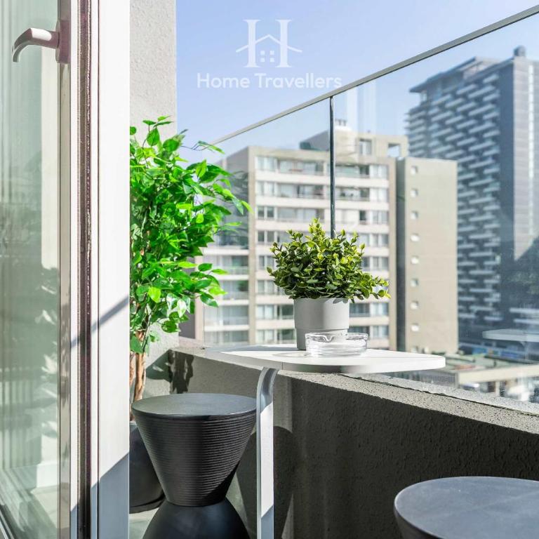 Depto en Nunoa con balcon - Apartment - 18