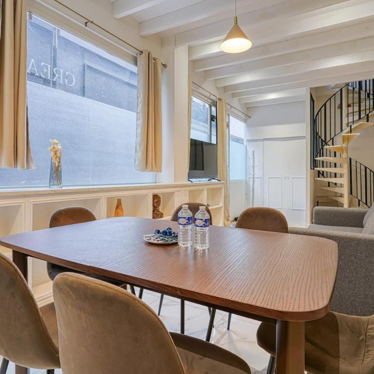 Design Loft for 6 guests in Sentier - Appartement 2 Chambres - 6