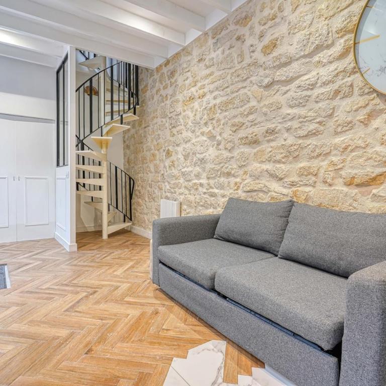 Design Loft for 6 guests in Sentier - Appartement 2 Chambres - 9