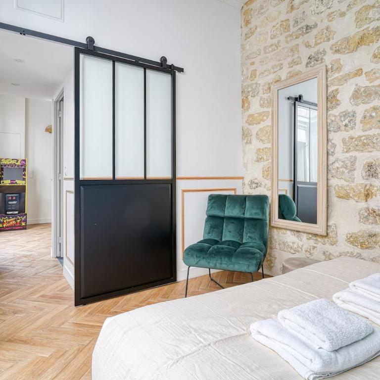 Design Loft for 6 guests in Sentier - Appartement 2 Chambres - 13