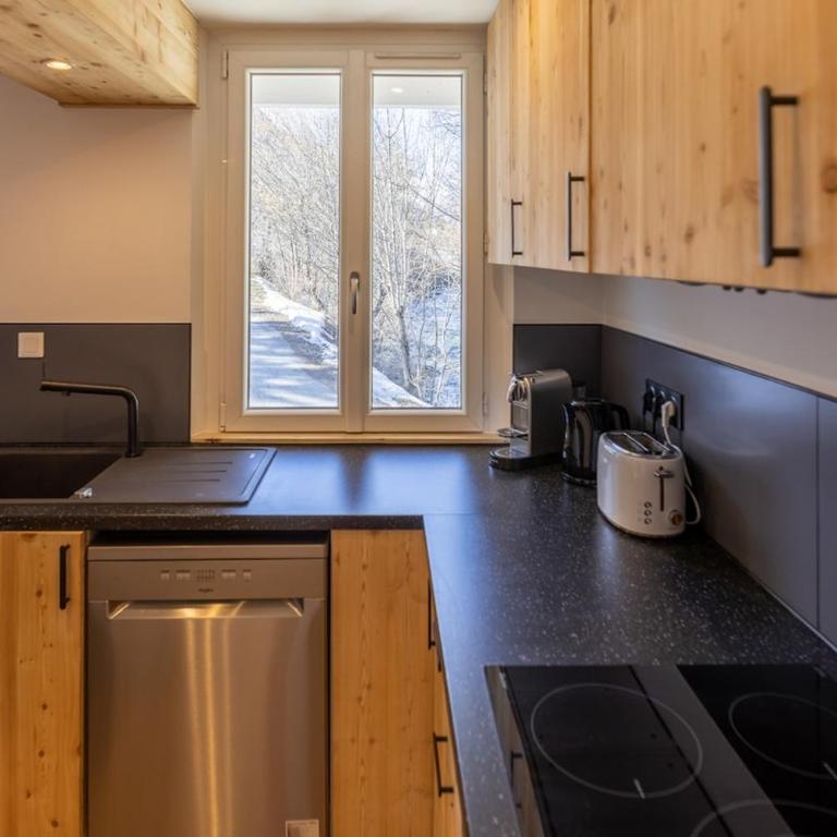 Appart 4-6 pers, rénové, proche pistes - Serre Chevalier - Appartement 2 Chambres - 2