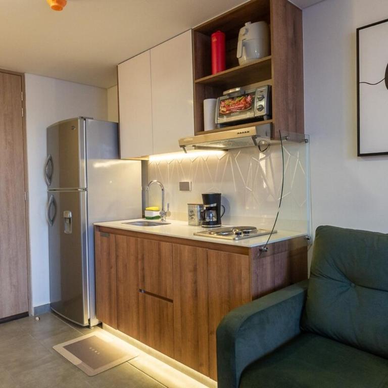 Luxury loft with a view and balcony Norte Armenia - Apartamento de 1 dormitorio - 8