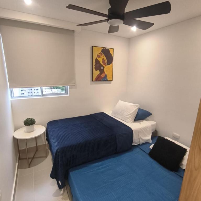 Apartamento cómodo de 3 habitaciones con piscina cerca al mar en Cartagena - Three-Bedroom Apartment with Water View - 26