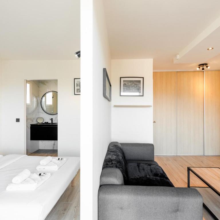 SWEETY- IDEAL COUPLE Moderne 2P, vue mer, parking, clim - Appartement - Vue sur Mer - 7