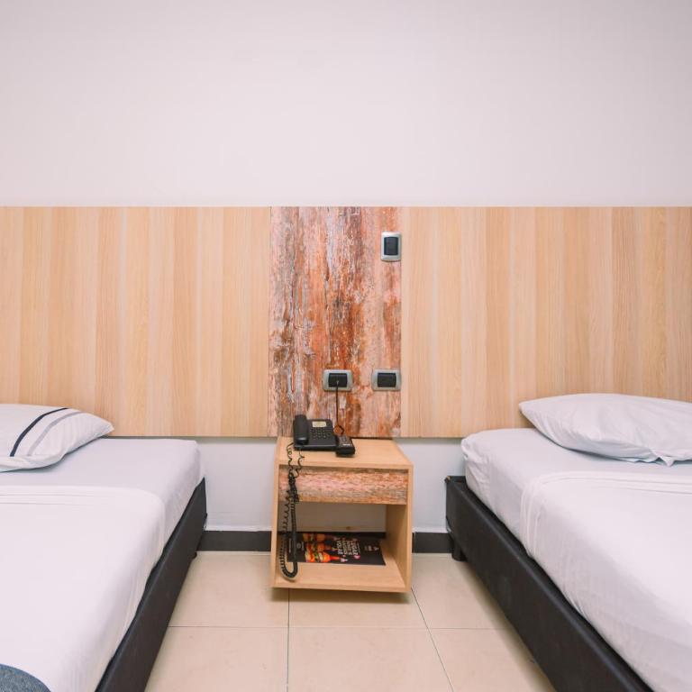 Mandala Hotel Centro - Habitación Doble Económica - 2 camas - 4