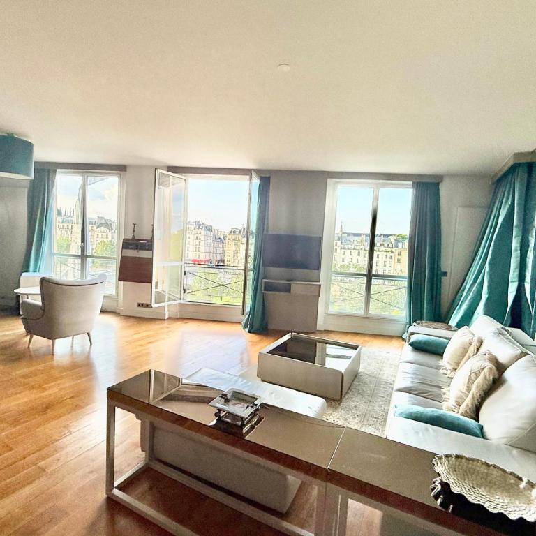 Seine View 120m2-2bedrooms - Appartement 2 Chambres avec Vue - 11
