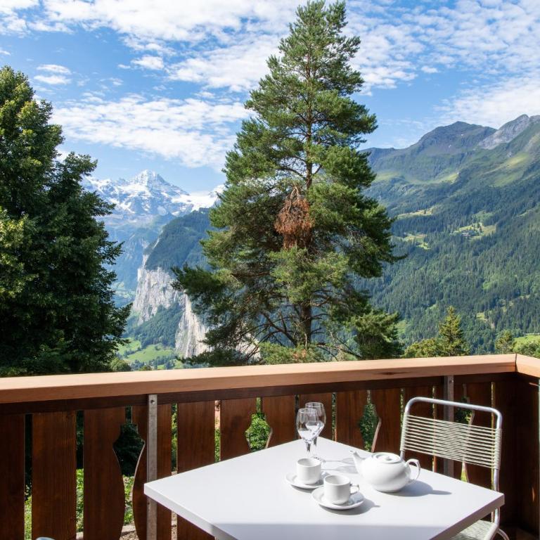 Chalet Ledihus Residence - Superior Apartment mit Balkon - 35