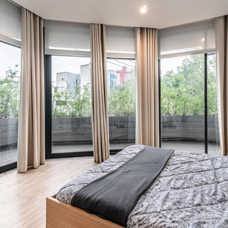 Insurgentes APT Private Balcony, Roof Lounge - Apartamento - 4