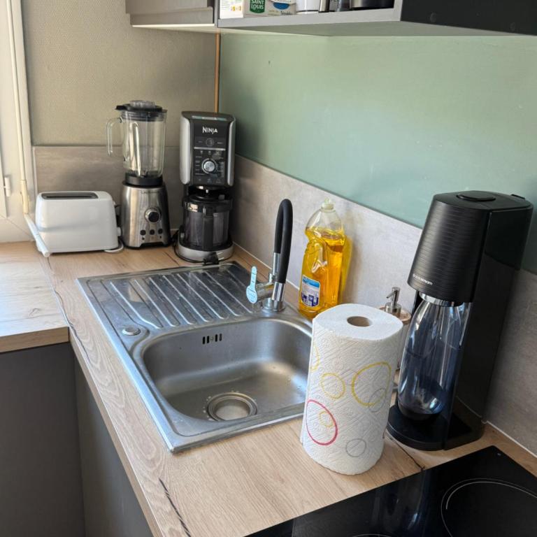 Appartement en centre-ville parking privé - Apartment mit 1 Schlafzimmer - 5