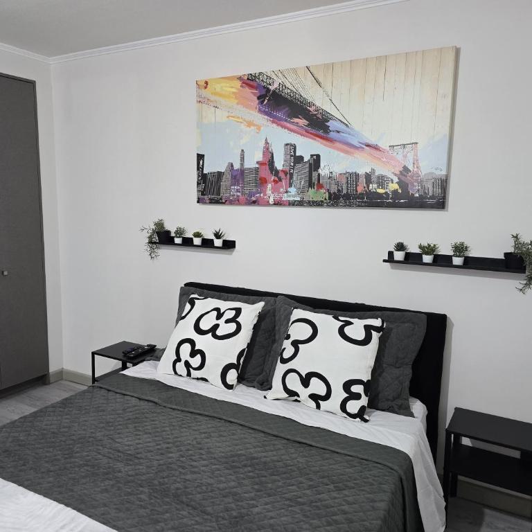 Departamento full equipado en Santiago a pasos del metro Departamental - Apartamento de 1 dormitorio - 11