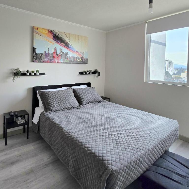 Departamento full equipado en Santiago a pasos del metro Departamental - Apartamento de 1 dormitorio - 1