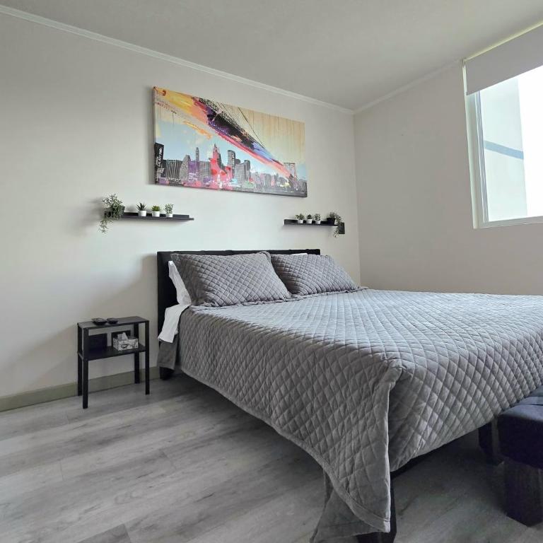 Departamento full equipado en Santiago a pasos del metro Departamental - Apartamento de 1 dormitorio - 13