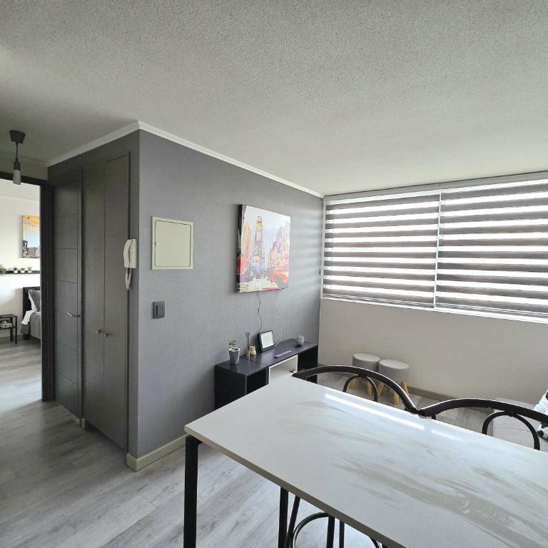 Departamento full equipado en Santiago a pasos del metro Departamental - Apartamento de 1 dormitorio - 6