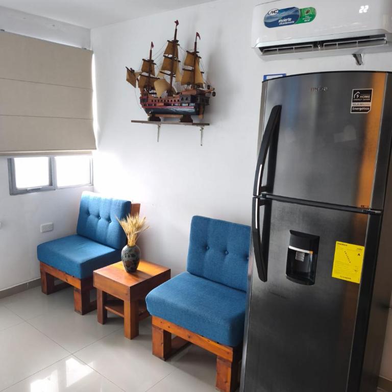 Departamento Tonsupa, Conjunto Santorini Blue - Apartamento de 2 dormitorios - 7