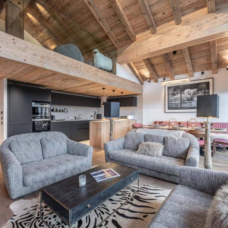 Duplex chic ski aux pieds avec parking et balcon à Méribel - FR-1-565-138 - Apartment - 1