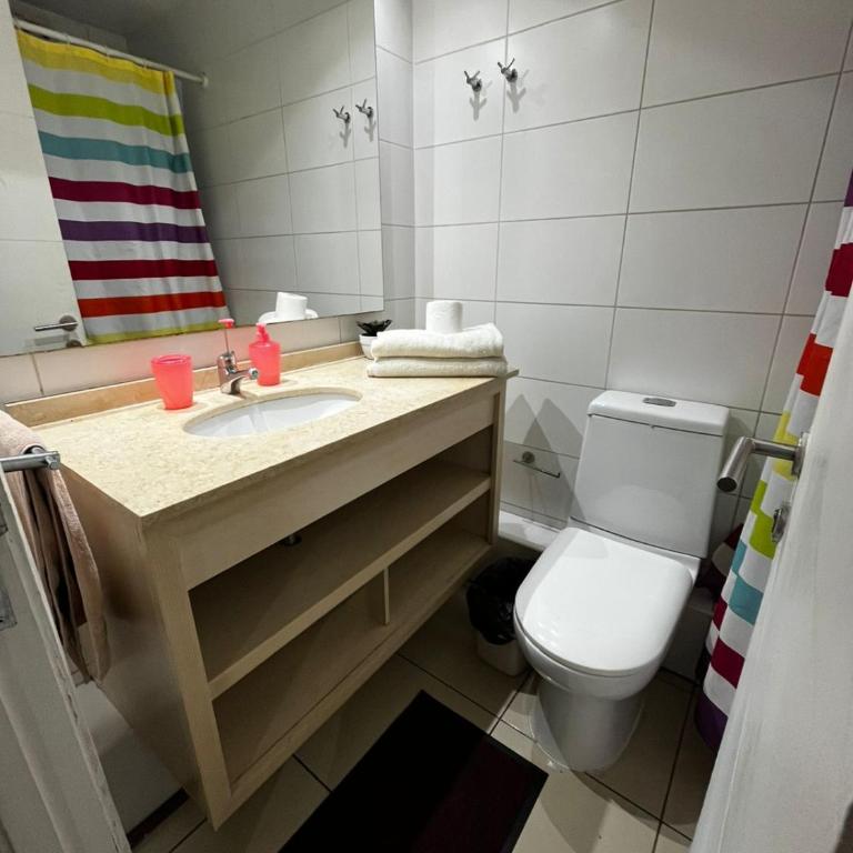 hermoso departamento con balcon - Apartamento de 1 dormitorio - 2