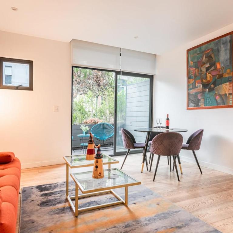 Insurgentes Area APT Balcony, Outdoor Lounge - Apartamento - 6